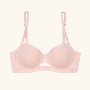 NWT ThirdLove 24/7 Pima Cotton T-Shirt Bra Pink